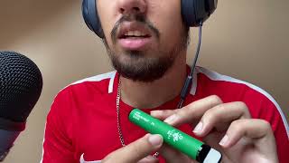 ASMR VAPING  ELF BAR KIWI PASSIONFRUIT GUAVA  SUPER TINGLY MOUTH SOUNDS [upl. by Agostino]