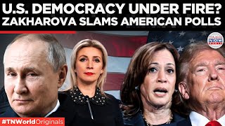 Maria Zakharova’s Scathing Review of US Democracy  US Presidential Elections 2024  TN World [upl. by Sibbie419]