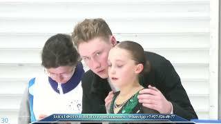 2й юношеский разряд 912  1117лет 19042024г iceskating фигурноекатание волгоград [upl. by Araccot]