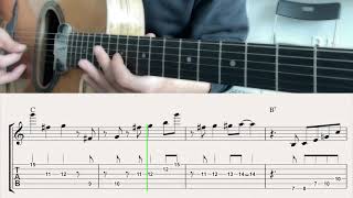 Jattendrai Gypsy Jazz Guitar Solo Tchavolo Style with Free Tab [upl. by Cresa192]