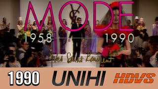 MODE 1955  1990 Yves Saint Laurent Documentary Analog HDTV UNIHI HiVision Designer Fashion Show [upl. by Attennot264]