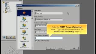 Adding email accounts in Eudora by Host4Go Tutorials [upl. by Nertie]