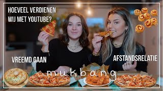 PIZZA MUKBANG  ALLE FINGERFOOD 🍕🍗 met ISA LUNA  Sara Verwoerd [upl. by Anemaj315]