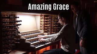 Amazing Grace vrije improvisatie  Gert van Hoef  St Laurenskerk Rotterdam [upl. by Tterrag479]