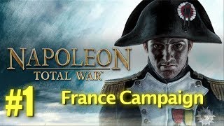 Napoleon Total War  France Campaign 1 [upl. by Thorwald793]