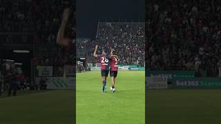 WHATAGOAL 🤯 Zappa Cagliari CagliariMilan SerieA [upl. by Durante]