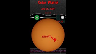 🌞Solar Watch 20240606  Sunspots LIVE  Vertical Edition [upl. by Lorianna]