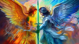 Archangel Michael and Archangel Gabriel Clearing All Dark Energy Goodbye Fears In The Subconscious [upl. by Selrahc]