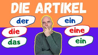 Die Artikel  Learn German  Deutsch lernen [upl. by Fesoy]