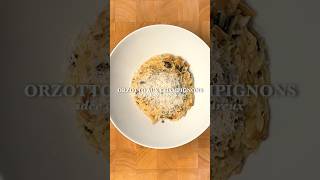 Orzotto aux champignons foodshorts food recettefacile cooking risotto fromage foodie recette [upl. by Bethesda]