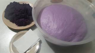 Ube Dough Homemade [upl. by Russian589]