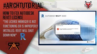 How to Fix Revit quotThe License manager is not functioning or is improperly installedrevit will quot [upl. by Leckie858]