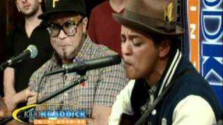 Bruno Mars  quotBillionairequot Live on Kidd Kraddick In The Morning [upl. by Yendahc42]