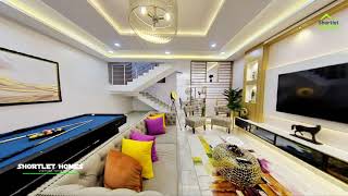 Shortlethomes Victoria Island in 3D walkthrough  Short let apartments Lekki [upl. by Phene]