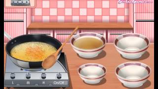 How to Make Risotto Saras Cooking Class Kids Game [upl. by Lynna]