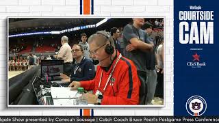 Courtside Cam  11 Auburn vs Florida Atlantic [upl. by Yrogerg]