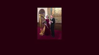 Fauré Morceau de Concours Claudio Barile flute Elisabeth Plank harp [upl. by Marfe]