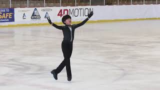 Darren Liu  Juvenile Boys Free Skate  2025 Pacific Coast Sectional Singles Final [upl. by Jaal]