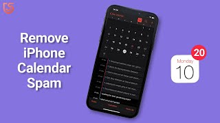 How to Remove iPhone Calendar VirusSpam Invites Forever 2020 [upl. by Airres895]