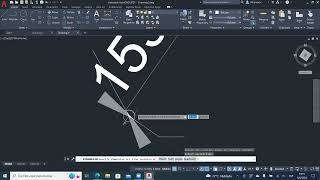 Bosquejo planimétrico con cinta y jalón Parte 3Gráfico en AutoCAD [upl. by Leachim]