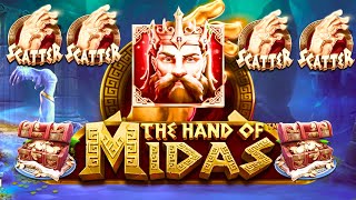 Scratter BONUS💰 The Hand of Midas💰SUPERB WIN 💵10k and 💵15k [upl. by Adela147]