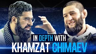 🛑 RARE INTERVIEW Khamzat Chimaev Reveals His Diet Haters amp Islam [upl. by Saihtam]