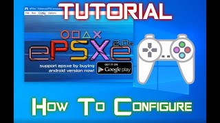 ePSXe 205 Tutorial How to configure LINK IN DESCRIPTION [upl. by Wu]