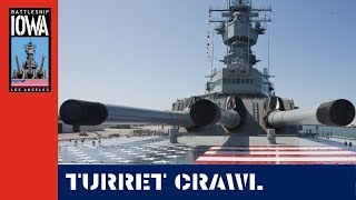 Turret Crawl on Navy Battleship [upl. by Eicam534]