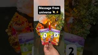 Message from universe🎐 tarot tarotonline tarotreading tarotcards shorts viral [upl. by Gabbert383]