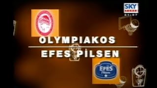 Olympiacos  Efes Pilsen 59  110 2004 [upl. by Bruce]