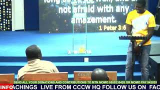 Wednesday Bible Teaching with Rev Evans Agbenyegah  180924 [upl. by Schonthal]