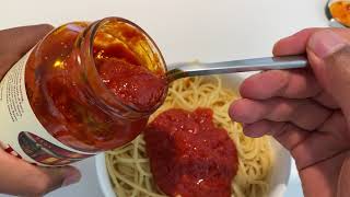 Rao’s Homemade Sensitive Marinara Sauce Review and Taste Test in ASMR [upl. by Ayr]