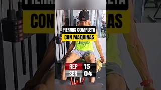 Piernas completa en gym [upl. by Ammeg440]