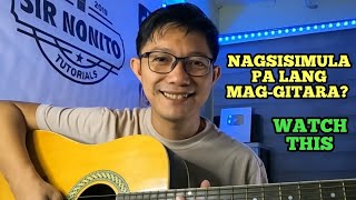 PAANO MAGGITARA  BASIC GUITAR CHORDS  BEGINNERS [upl. by Dawkins21]