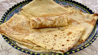 Recette de pâte à Crêpes Facile et Rapide [upl. by Leeth]