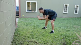 Wicketkeeping Drills At Home [upl. by Lyrpa]