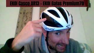 EKOI AR13 Casco  EKOI Premium70 Gafas [upl. by Janene]