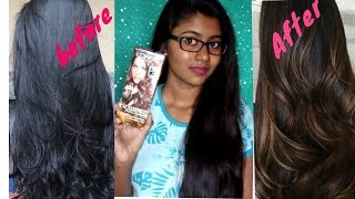 How to highlight black hair at home for cheap [upl. by Sileray]