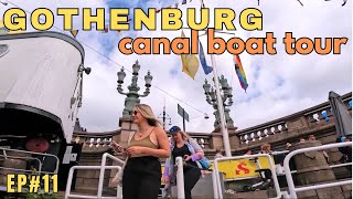 Ep 11  Gothenburg Series  Gothenburg Boat Tour  Sightseeing  Paddan Tour  Full Boat tour [upl. by Artined]