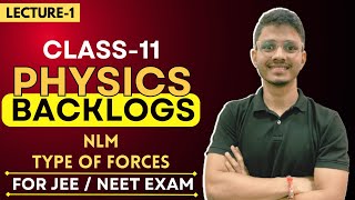 NLM  Momentum  Types of Force  CLASS 11 BACKLOGS  PHYSICS  ANAND HALWAI [upl. by Pournaras]