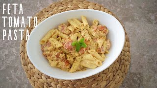 Roasted Tomato amp Feta Cheese Pasta Recipe  Viral TikTok Feta Tomato Pasta  No Bake One Pot Pasta [upl. by Suivatco]