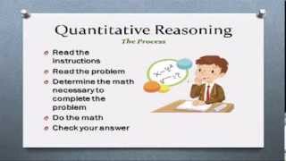 Problem Solving and Quantitative Reasoning [upl. by Khalil]