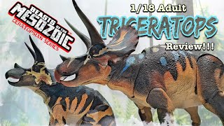 2021 Beasts of the Mesozoic Ceratopsion Series 118 Adult Triceratops Review Its HUGE [upl. by Razatlab]