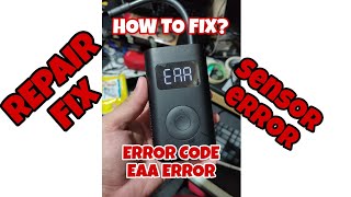 Mi Inflator ERROR Code  How to fix  Issue E8 error  EAO error  Xiaomi Mijia portable Air Pump [upl. by Carmen]