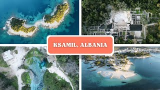 Hidden Gems Of Albanian Riviera – Ksamil  Albania 4K [upl. by Kit]