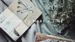 How to Make a Zine  Lollalane [upl. by Eiramnerual]