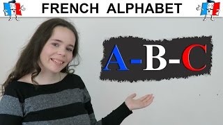 FRENCH ALPHABET PRONUNCIATION  FRENCH ABC  Lalphabet en français [upl. by Jerrome]