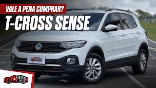 VW TCROSS SENSE SEMINOVO vale a pena comprar [upl. by Brooke]