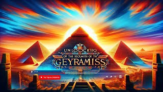 Exploring the Pyramids of Giza History and Mysteries Unveiled [upl. by Aven829]