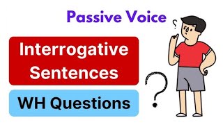 voice change ll Interrogative sentence  passive voice [upl. by Meesan45]